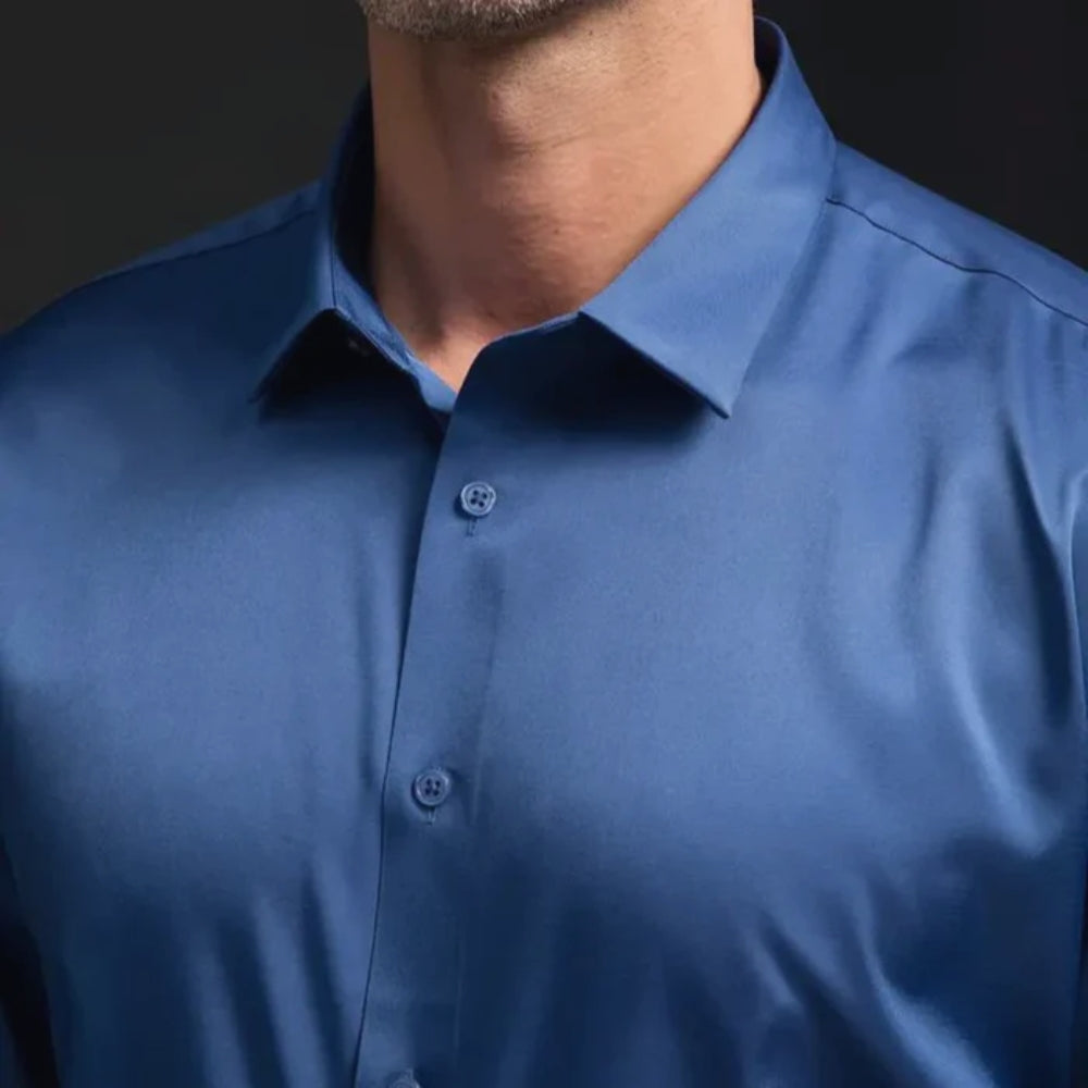 Alten | Ice silk dress shirt