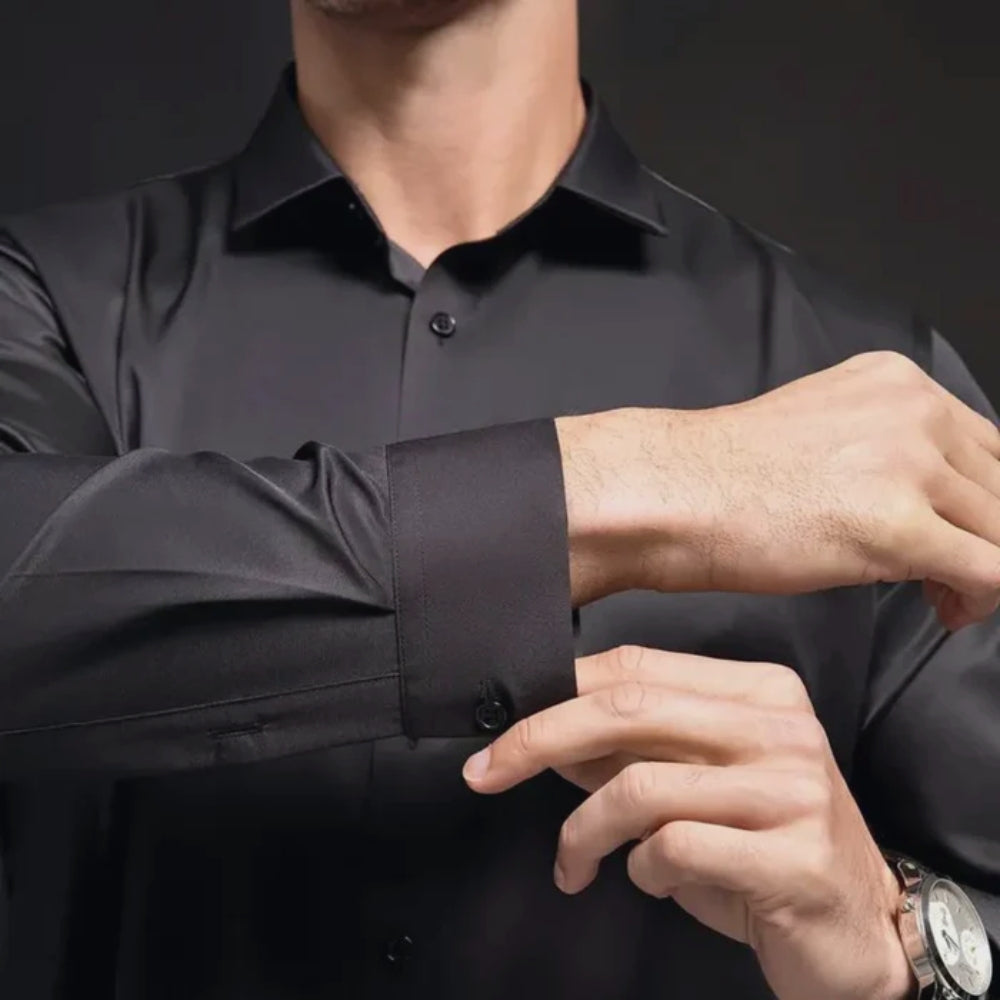 Alten | Ice silk dress shirt