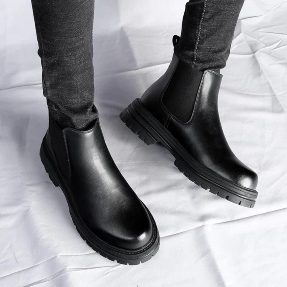 Alten | Chunky Sole Chelsea Boots